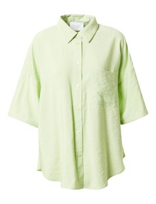 SISTERS POINT Блуза 'ELLA' пастелно зелено
