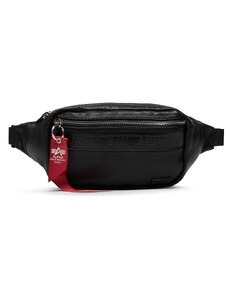 Чанта за кръст Alpha Industries Rbf Leather Waistbag 126913 Black 03