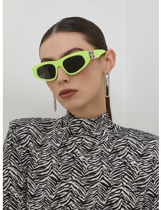 Слънчеви очила Balenciaga в зелено