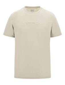 GUESS Тениска 'Classic' бежово / цвят "пясък"