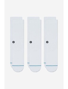 Чорапи Stance Icon (3 чифта) в бяло