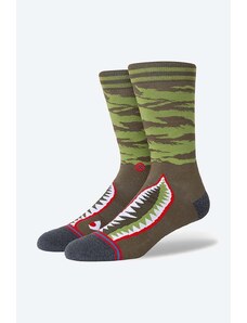 Чорапи Stance Warbird в зелено