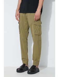 Панталон Alpha Industries Cotton Twill Jogger в зелено с кройка тип карго 116202.11