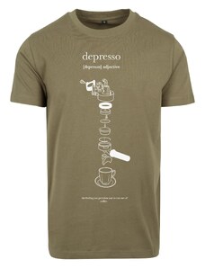 MT Men Depresso Olive Tee