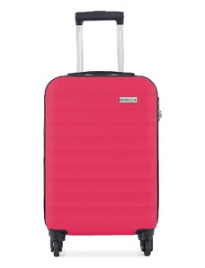 Самолетен куфар за ръчен багаж Semi Line T5633-2 Розов