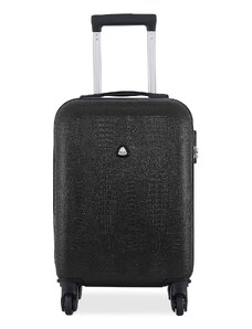 Самолетен куфар за ръчен багаж Semi Line T5638-2 Черен