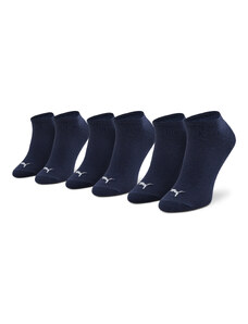 Комплект 3 чифта къси чорапи унисекс Puma Sneaker 906807 27 Navy