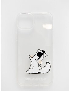 Кейс за телефон Karl Lagerfeld Iphone 14 Plus 6,7" в прозрачен цвят