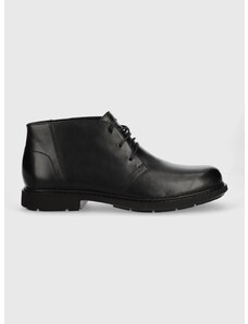 Кожени половинки обувки Camper Neuman в черно K300171.017