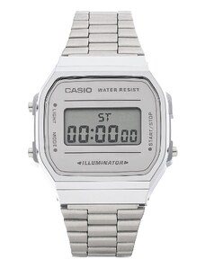 Часовник Casio Vintage A168WEM-7EF Silver/Silver