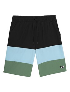 4F Спортен панталон синьо / зелено / черно