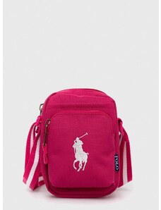 Детска чанта през рамо Polo Ralph Lauren в розово
