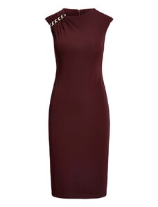 RALPH LAUREN Рокля Fryer-Short Sleeve-Cocktail Dress 253889324004 vintage burgundy