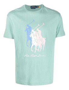 POLO RALPH LAUREN T-Shirt Sscnclsm1-Short Sleeve-T-Shirt 710909588005 330 light/pastel green