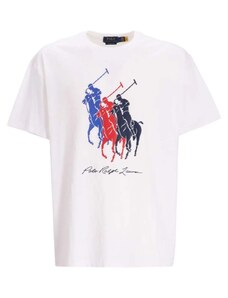POLO RALPH LAUREN T-Shirt Sscnclsm1-Short Sleeve-T-Shirt 710909588002 100 white