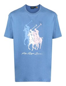POLO RALPH LAUREN T-Shirt Sscnclsm1-Short Sleeve-T-Shirt 710909588003 400 blue