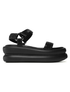 LIU JO Сандали Aria 03 - Sandal Flat Form Spreading/Microfiber SA3081EX084 22222 nero