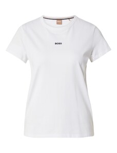 BOSS Тениска 'Eventsa' черно / бяло