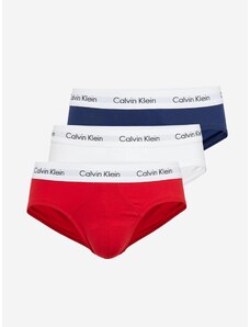 Calvin Klein Underwear Слип кралско синьо / червено / черно / бяло