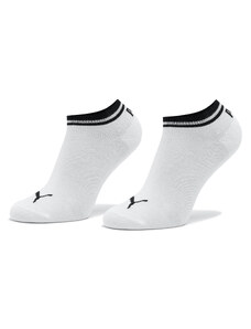 Комплект 2 чифта къси чорапи унисекс Puma Heritage Sneaker 2P Unisex 907945 White 02