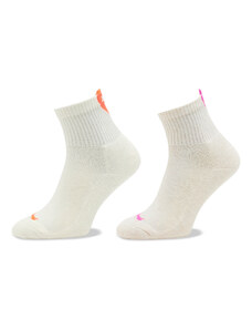 Комплект 2 чифта къси чорапи дамски Puma Women Heart Short Sock 2P 938020 Екрю