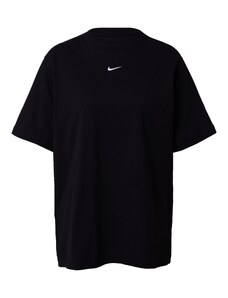 Nike Sportswear Тениска 'Essentials' черно / бяло