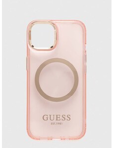 Кейс за телефон Guess iPhone 13 6,1" в розово
