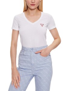 GUESS T-Shirt Ss Vn Mini Triangle Tee W2YI45J1314 g011 pure white