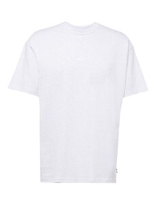 Nike Sportswear Тениска 'Essential' сив меланж / бяло