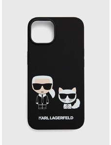 Кейс за телефон Karl Lagerfeld iPhone 14 6,1" в черно