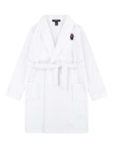 Детски халат Polo Ralph Lauren в бяло