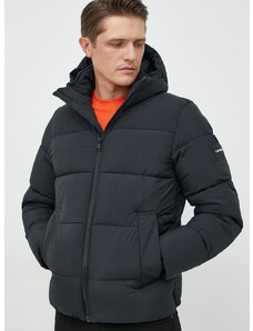 Яке Calvin Klein в черно със зимна изолация