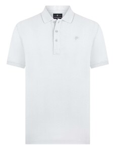 DENIM CULTURE Тениска 'JONATHAN' бяло