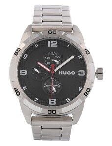 Часовник Hugo Grip 1530276 Silver/Silver