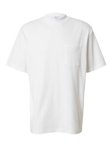 DAN FOX APPAREL Тениска 'Lenny' бяло