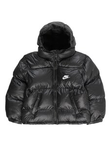 Nike Sportswear Зимно яке черно / бяло