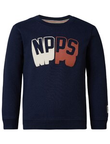 Noppies Пуловер 'Wesley' бежово / нощно синьо / огнено червено