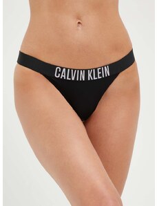 Долнище на бански Calvin Klein в черно KW0KW01984