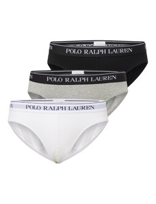 Polo Ralph Lauren Слип сиво / сив меланж / черно / бяло