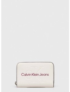 Портмоне Calvin Klein Jeans дамски в бяло K60K607229