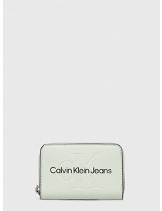 Портмоне Calvin Klein Jeans дамски в зелено K60K607229