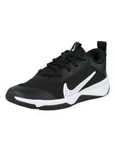 NIKE Спортни обувки черно / бяло