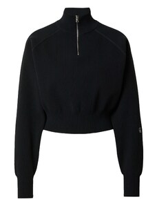 Calvin Klein Jeans Пуловер черно / бяло