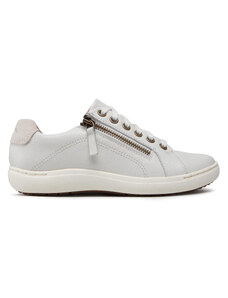 Сникърси Clarks Nalle Lace 261650014 White Leather