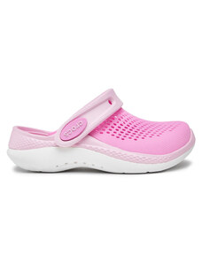 Чехли Crocs Literide 360 Clog K 207021 Taffy Pink/Ballerina Pink