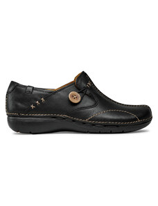 Обувки Clarks Un Loop 203128374 Black Leather