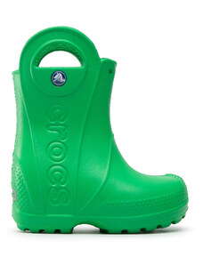Гумени ботуши Crocs Handle It Rain Boot Kids 12803 Grass Green