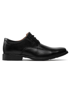 Обувки Clarks Tilden Walk 261103107 Black Leather
