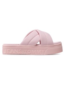 Чехли Tommy Jeans Fltfrm Sandal EN0EN02116 Misty Pink