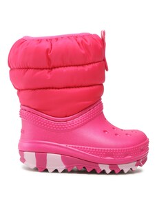 Апрески Crocs Classic Neo Puff Boot T 207683 Candy Pink